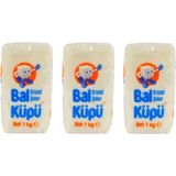 Bal Küpü Toz Şeker 1 kg x 3 Adet Geleneksel ve El Yapımı Katkısız Şeker
