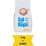 Bal Küpü Toz Şeker 5 kg x 6 Adet (30 Kg) - Ekonomik ve Hijyenik Toz Şeker Seti