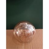 Bal Rengi 15 cm Glop Fanus Avize Camı - Ahşap - Ceviz - Seçenek 1