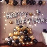 Bal10 Dünyası Happy Birthday Doğum Günü Balon Seti Lüks Set