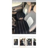 BALA HOME Terletmez Oto Kilim Ön Ve Arka 3'lü Serme Set Serme Kilim Siyah Beyaz