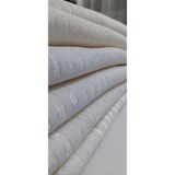 Baladı Home Ev Tekstil Home Collection Çizgili Koltuk Örtüsü Süngerli Kaymaz Çekyat Kadife Ölçüm ( 160 x 200 cm ) Alt Üst Kapatıyor - 160 x 200 cm - Beyaz