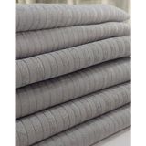 Baladı Home Ev Tekstil Home Collection Çizgili Koltuk Örtüsü Süngerli Kaymaz Çekyat Kadife Ölçüm ( 160 x 200 cm ) Alt Üst Kapatıyor - 160 x 200 cm - Gri