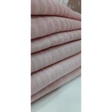 Baladı Home Ev Tekstil Home Collection Çizgili Koltuk Örtüsü Süngerli Kaymaz Çekyat Kadife Ölçüm ( 160 x 200 cm ) Alt Üst Kapatıyor - 160 x 200 cm - Gül Pembe