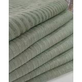 Baladı Home Ev Tekstil Home Collection Çizgili Koltuk Örtüsü Süngerli Kaymaz Çekyat Kadife Ölçüm ( 160 x 200 cm ) Alt Üst Kapatıyor - 160 x 200 cm - Yeşil