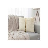 baladı home ev tekstil home collection Gold Şeritli Detaylı Kadife Kırlent Kılıfı - Şık ve Yumuşak Dokulu Kare Yastık Kılıfı 1 ADET