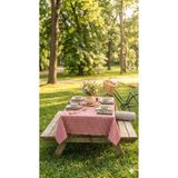 baladı home ev tekstil home collection Retro Pötikareli Bahçe ve Piknik Masa Örtüsü - Dikdörtgen - 160x220 cm
