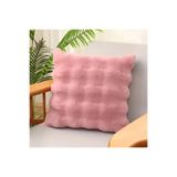 BALADI HOME Kalın Tavşan Yastık Kılıf Peluş ( 1 Adet) Ölçüm 40 X 40 Cm bir yüz Tavşan Tek Taraf Kırlant