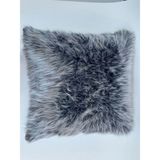 Baladi Home Yastık Kılıfı Peluş Kumaş 40 x 40 cm Güzel Ürün Tek Yüz - Antrasit