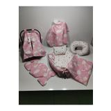 Balamira Pembe Bulut Yıldızlı 7 Parça Babynest Seti