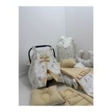 Balamira vizon gök kuşaklı oval 13lü babynest seti