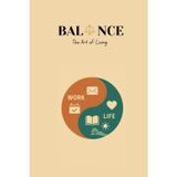 Balance, The Art of Living: Gratitude | Manifestation | Daily planner Journal | self help pages along with reference page | Self care | Water and Food ... | Gift for birthday, new year or new begin