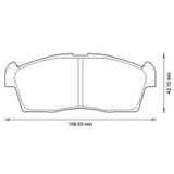 BALATA FREN ON-(SUZUKI: ALTO 02>08 ) MGA-55427