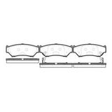 BALATA FREN ON-(SUZUKI: VITARA 90>98 "5KAPI" ) MGA-55432
