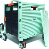 Balatlı Katlanabilir Merdiven Çıkabilen Market Taşıma Arabası 40 Kg