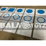 Balatoyz Geometrik Çekmece Kabin Çalışma Kartları - Mavi