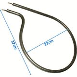 Balçık Ampul Tipi Fırın Boru Rezistansı 650WATT