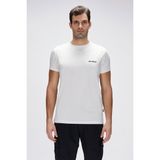 Baldwin Beyaz Erkek Baskılı Tişört - 2XL