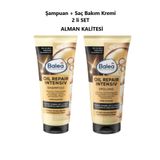 BALEA ŞAMPUAN 250 ML + SAÇ BAKIM KREMİ 200 ML 2Lİ SET ARGAN YAĞLI KERATİN BAKIMI ONARICI ŞAMPUAN
