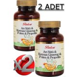 Balen 2 Adet (V5) Arı Sütü& Ginseng& Polen & Propolis Tablet 1015 Mg 60 Adet
