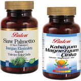 Balen 2'li Infertil Set Saw Palmetto ve Kalsiyum-Magnezyum - Çinko