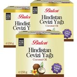 Balen 3 Kutu Hindistan Cevizi Yağı 250ML x 3 Adet - 250 ml