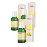 BALEN 3 Kutu Limon Kabuğu Yağı Doğal Bitkisel Uçucu Yağ 20 Ml Saç Ve Cilt Bakım Yağı Soğuk Pres