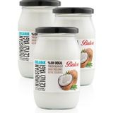 Balen 3 Kutu Organik Hindistan Cevizi Yağı Soğuk Pres 3 x 300 gr