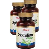Balen 3 Kutu Spirulina Tablet 100 Adetx740 Mg Yosun Alg İçeriği ile Sağlıklı Beslenme - --