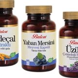 BALEN Antioksidan 3lü Zerdeçal, Yaban Mersini Ve Üzüm Çekirdeği Kapsül