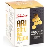 Balen Arı Sütü Bal Polen Karışımı 12000 Mg 230 gr Arısütü - 1 Adet