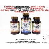 Balen Çörekotu Yağı Kapsül+propolis Kapsül+kudret Narı Kapsül
