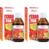 Balen Ferrofan Demir, Kuşburnu Ekstresi, Spirulina, Çinko Içeren Sıvı 150 ml x 2 Adet