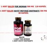 Balen For Woman(Bayan)+ Balen Hayıt Meyvesi Ekstraktı
