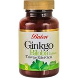 Balen Ginkgo Biloba 600 mg 60 Tablet - Takviye Edici Gıda - Naturel
