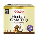 Balen Hindistan Cevizi Yağı 250 gr Soğuk Pres Yöntemiyle Üretilmiş Doğal Yağ
