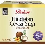 Balen Hindistan Cevizi Yağı Soğuk Pres 250 gr Yüksek Oleik Asit İçeren Doğal Yağ - 150 ml