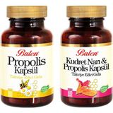 Balen Kudret Narı Propolisi 375MG 60 Kap+Propolis 80 Kap 670MG