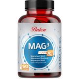 Balen MAG 3 679 mg Magnezyum Sitrat & Bisglisinat & Malat Kapsül 60 Adet Yetişkinler İçin