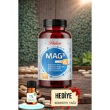 Balen Mag 3 Magnezyum Sitrat Bisglisinat Malat 679 Mg 60 Kapsül Takviye Edici Gıda + HEDİYE BİBERİYE YAĞI
