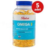 Balen Omega 3 Norveç Balık Yağı Trigliserid 200 Yumuşak Kapsül - 5 Adet