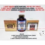 Balen Reishi Mantarı+kırmızı Kore Gınseng+kalsiyum Magnezym Çinko