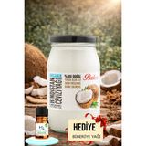 Balen Soğuk Sıkım Organik Hindistan Cevizi Yağı 300 G + Hediye Biberiye Yağı