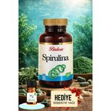 Balen Spirulina (Mavi Yeşil Alg) 80 Adet Kapsül Takviye Edici Gıda + Hediye Biberiye Yağı