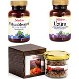 Balen Üzüm Çekirdeği Yaban Mersini Reishi Mantarı - --