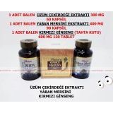 Balen Üzüm Çekirdeği+yaban Mersini+kırmızı Kore Gınseng