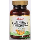 Balen V-5 Arı Sütü & Kırmızı Ginseng & Polen & Propolis 1000 MGx60