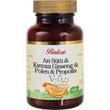Balen V5 Arı Sütü, Kırmızı Ginseng, Polen, Propolis 60 Tablet 299349ı440169