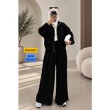 Balenbi Kadın Oysh Modal Kumaş 3’lü Bomber Ceketli Tesettür Takım 3839