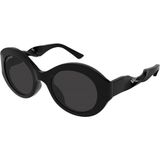 BALENCIAGA 0208S 001 53 Kadın Güneş Gözlüğü - Siyah